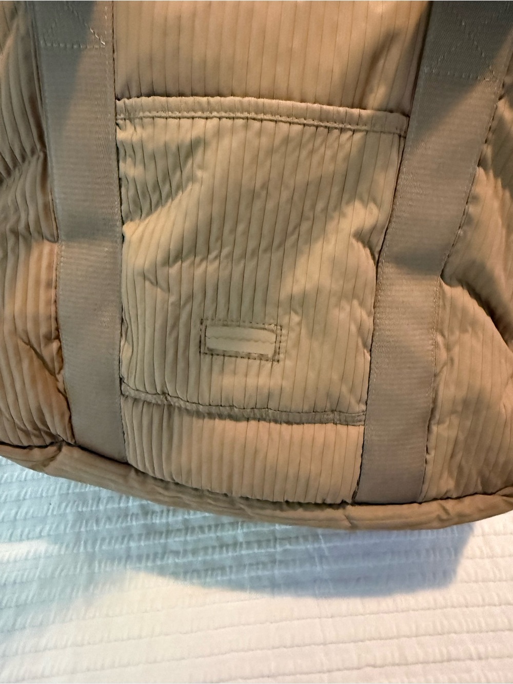 Lambwolf Collective City Carrier Quilted Pet Bag in Tan NWT 1072 - Picture 7 of 11
